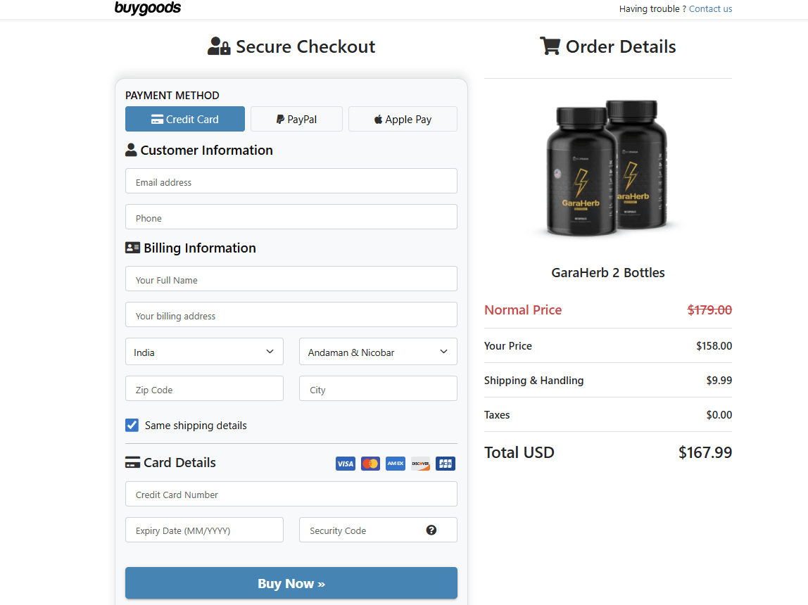 Garaherb-Secure-Checkout